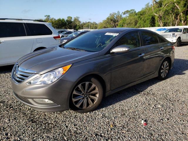 HYUNDAI SONATA SE 2014 with VIN 5NPEC4AC0EH845888 - Photo from auction
