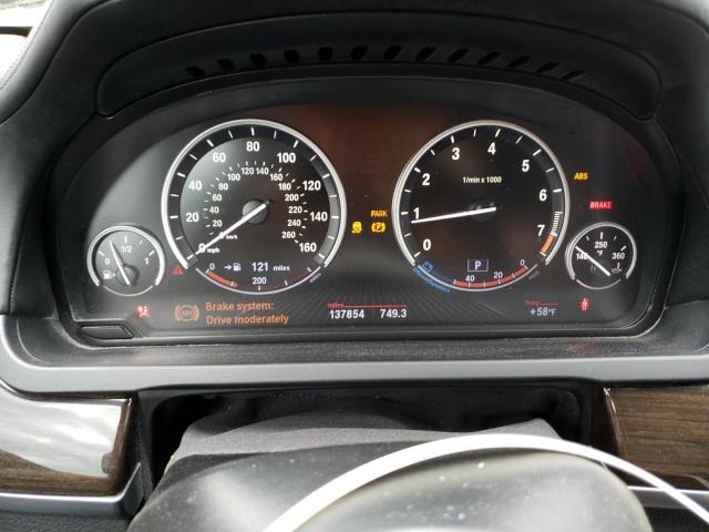 Photo 9 from auction – 2013 BMW 750 LI XDR with VIN WBAYF8C57DDE59497