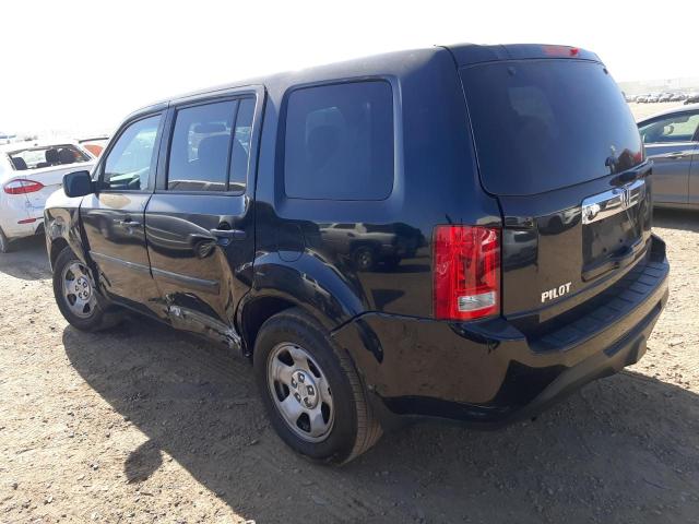 Photo 2 from auction – 2013 HONDA PILOT LX with VIN 5FNYF3H24DB037522
