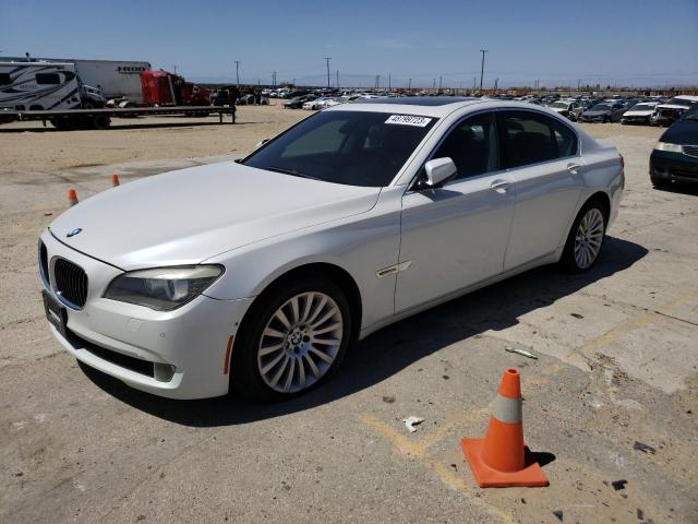 BMW 750 I 2009 with VIN WBAKA83549CY35054 - Photo from auction