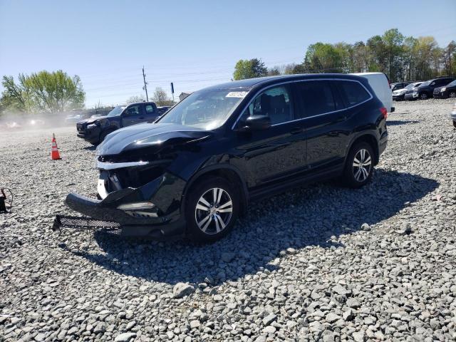 HONDA PILOT EXL 2016 with VIN 5FNYF5H67GB056259 - Photo from auction