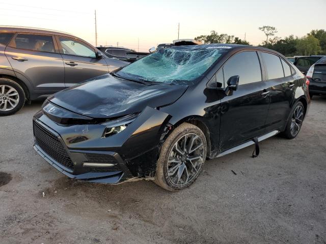 TOYOTA COROLLA SE 2022 with VIN 5YFS4MCE4NP121171 - Photo from auction
