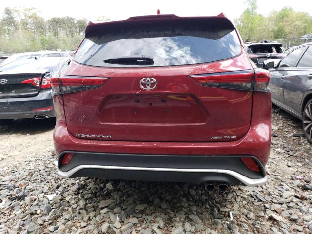 Photo 6 from auction – 2022 TOYOTA HIGHLANDER with VIN 5TDLZRBH6NS240619