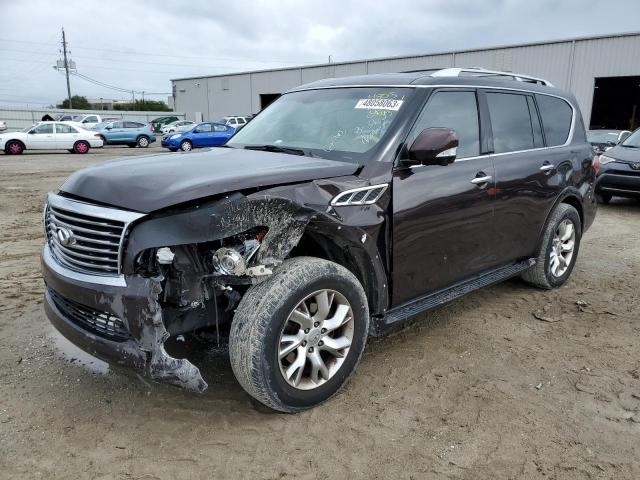 INFINITI QX56 2011 with VIN JN8AZ2NF1B9502988 - Photo from auction