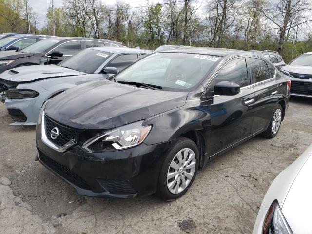 NISSAN SENTRA S 2017 with VIN 3N1AB7AP1HY273472 - Photo from auction