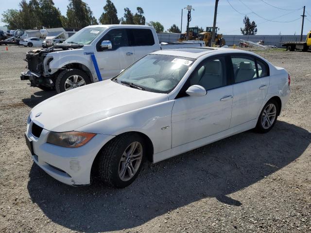 BMW 328 I 2008 with VIN WBAVA37548NL19371 - Photo from auction