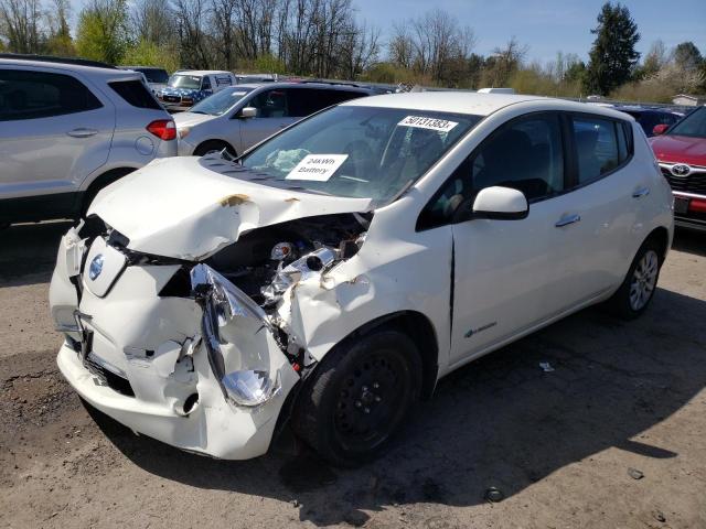 NISSAN LEAF S 2017 with VIN 1N4BZ0CP7HC303090 - Photo from auction