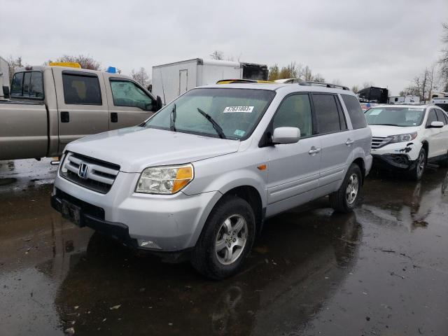 HONDA PILOT EX 2006 with VIN 2HKYF18586H525844 - Photo from auction