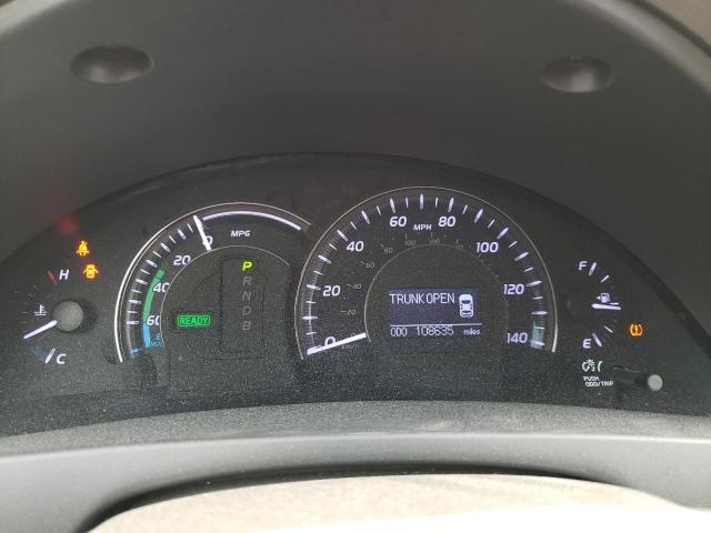 Photo 9 from auction – 2011 TOYOTA CAMRY HYBR with VIN 4T1BB3EK2BU143697