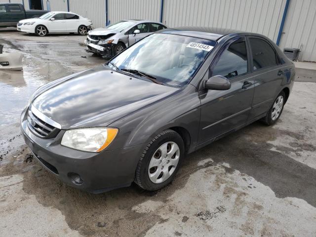 KIA SPECTRA LX 2006 with VIN KNAFE121365355549 - Photo from auction