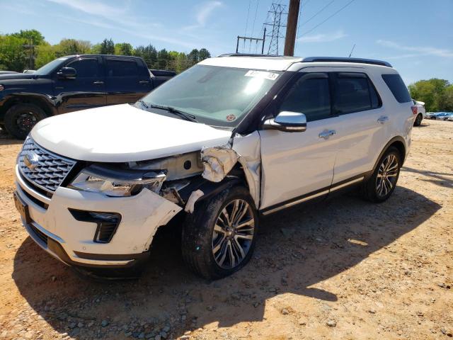 FORD EXPLORER P 2018 with VIN 1FM5K8HT9JGC52895 - Photo from auction