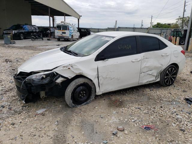 TOYOTA COROLLA L 2017 with VIN 2T1BURHE6HC802278 - Photo from auction