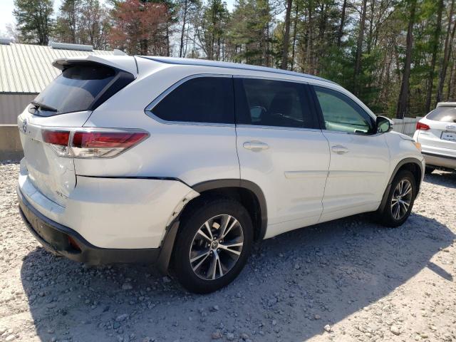Photo 3 from auction – 2016 TOYOTA HIGHLANDER with VIN 5TDJKRFH4GS328349