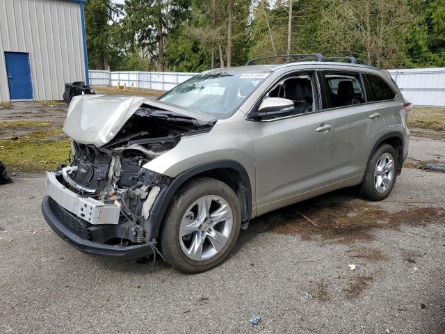 TOYOTA HIGHLANDER 2015 with VIN 5TDDKRFH7FS222781 - Photo from auction
