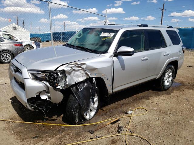 TOYOTA 4RUNNER SR 2021 with VIN JTEMU5JRXM5896988 - Photo from auction