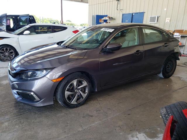 HONDA CIVIC LX 2020 with VIN 19XFC2F63LE016598 - Photo from auction