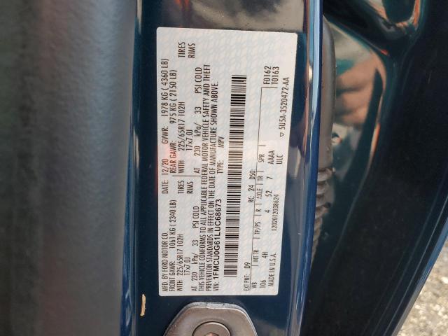Photo 14 from auction – 2020 FORD ESCAPE SE with VIN 1FMCU0G61LUC68673