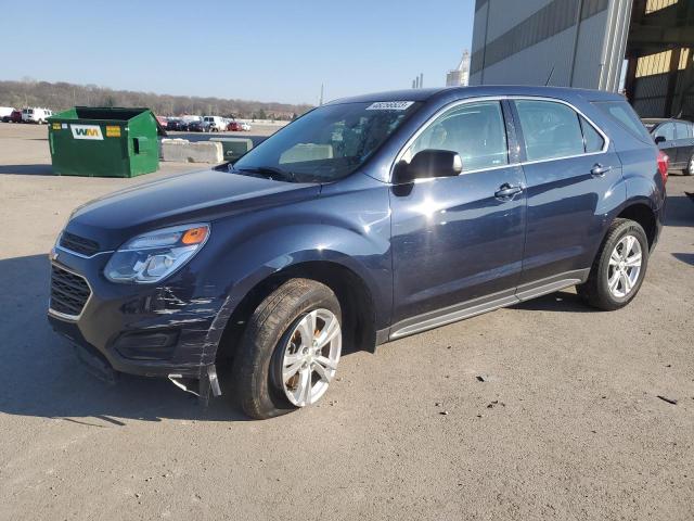 CHEVROLET EQUINOX LS 2017 with VIN 2GNALBEK5H1555048 - Photo from auction