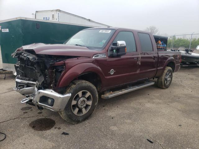 FORD F250 SUPER 2011 with VIN 1FT7W2BT4BEA22802 - Photo from auction