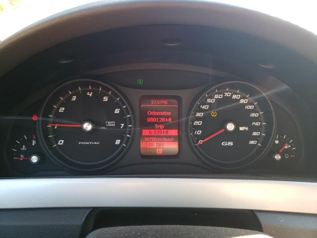 Photo 9 from auction – 2009 PONTIAC G8 with VIN 6G2ER57789L218802