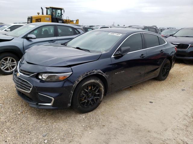 CHEVROLET MALIBU LS 2018 with VIN 1G1ZB5ST1JF209700 - Photo from auction
