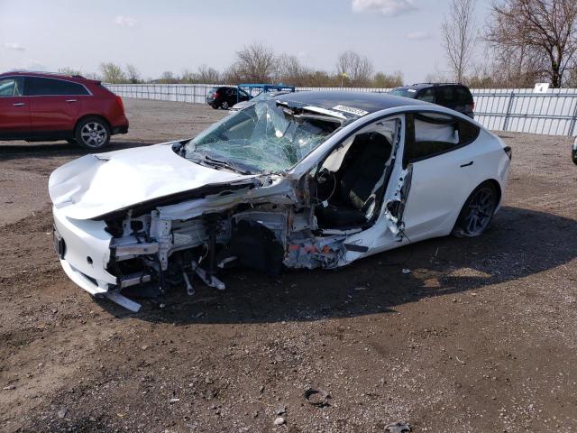 TESLA MODEL 3 2022 with VIN 5YJ3E1EA6NF323385 - Photo from auction