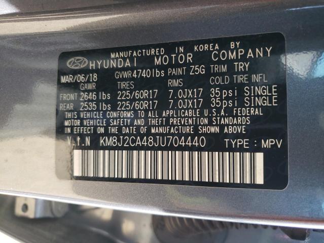 Photo 14 from auction – 2018 HYUNDAI TUCSON SE with VIN KM8J2CA48JU704440