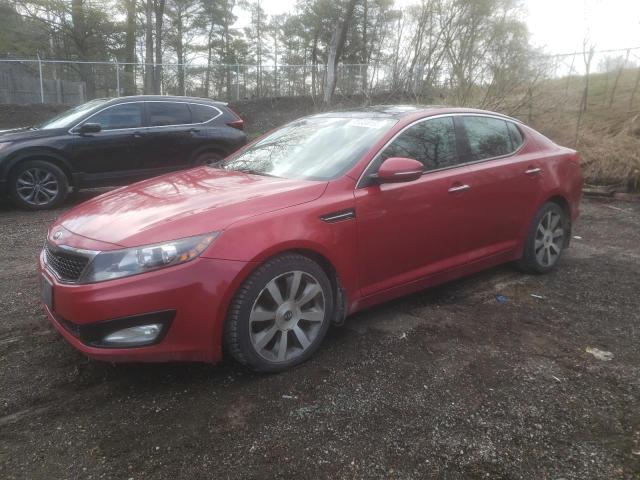 KIA OPTIMA EX 2013 with VIN KNAGN4A71D5330982 - Photo from auction