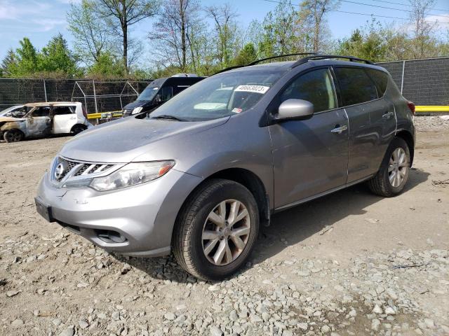 NISSAN MURANO S 2011 with VIN JN8AZ1MW5BW185083 - Photo from auction