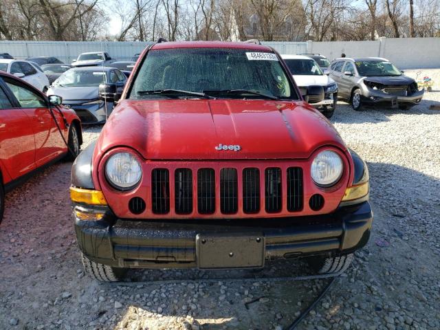 Photo 5 from auction – 2006 JEEP LIBERTY SP with VIN 1J4GL48K96W250243