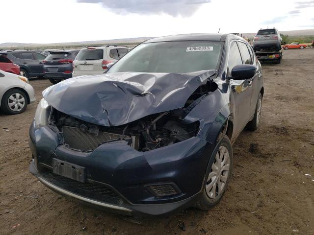 NISSAN ROGUE S 2016 with VIN KNMAT2MV6GP619393 - Photo from auction