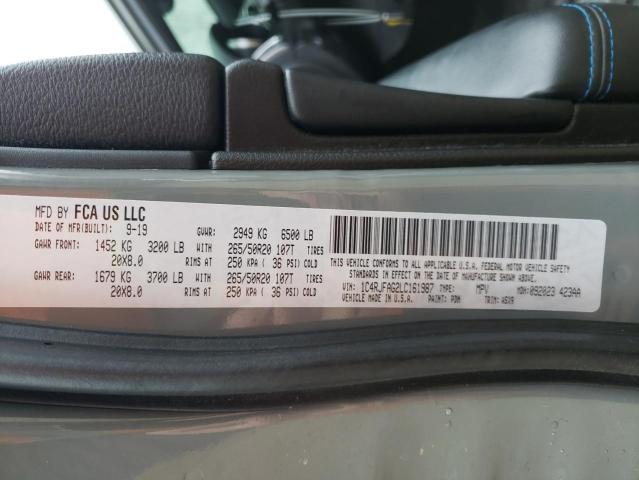 Photo 14 from auction – 2020 JEEP GRAND CHER with VIN 1C4RJFAG2LC161987