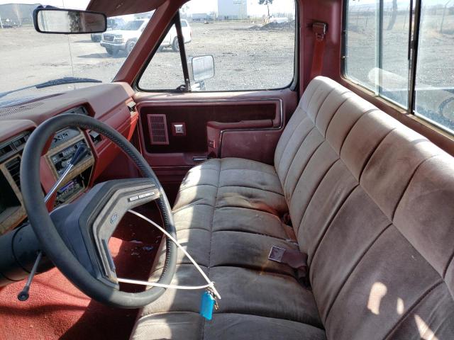 Photo 10 from auction – 1986 FORD F250 with VIN 1FTHF25L5GPB93375
