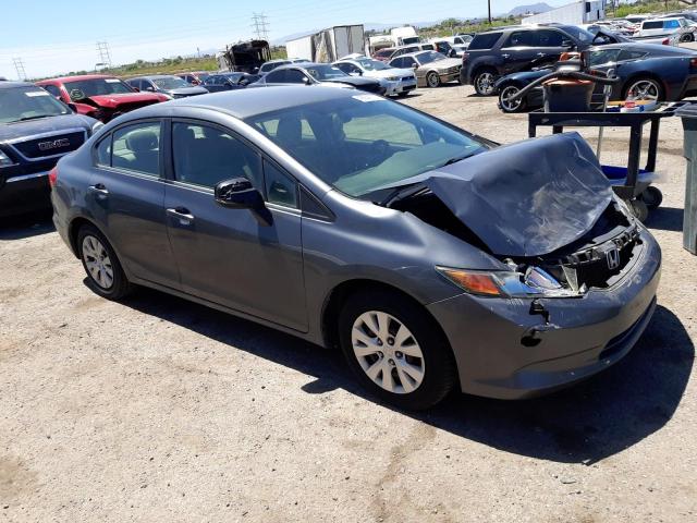 Photo 4 from auction – 2012 HONDA CIVIC LX with VIN 19XFB2F57CE346240