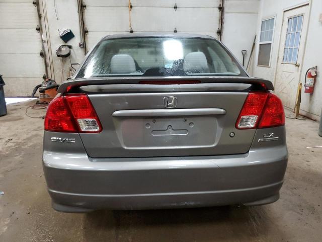 Photo 6 from auction – 2005 HONDA CIVIC LX with VIN 2HGES16525H567565