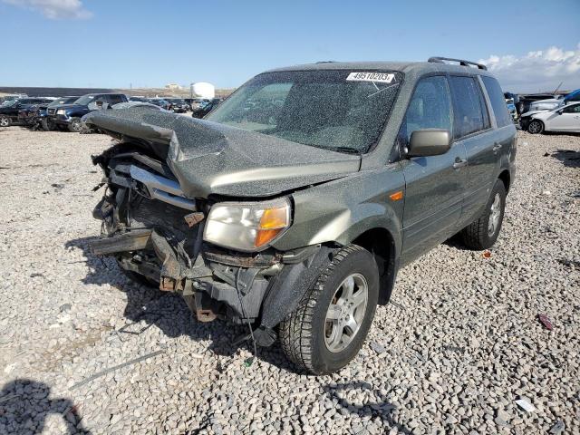HONDA PILOT EXL 2008 with VIN 5FNYF18588B022106 - Photo from auction