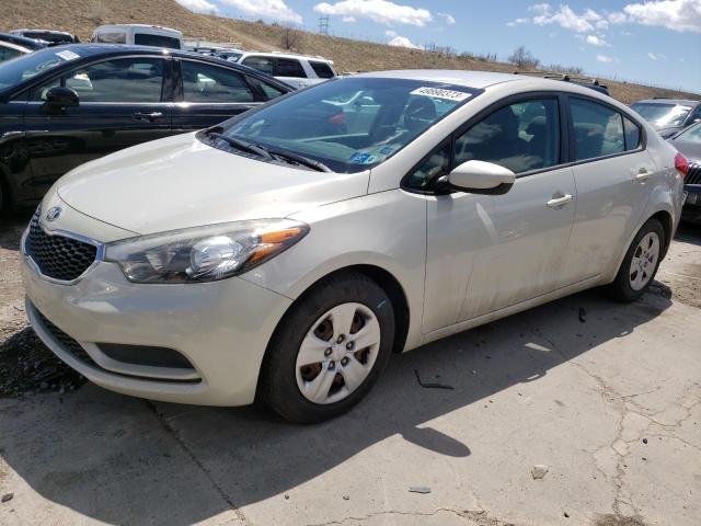 KIA FORTE LX 2014 with VIN KNAFK4A62E5139293 - Photo from auction