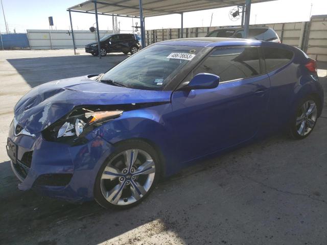 HYUNDAI VELOSTER 2012 with VIN KMHTC6AD4CU080825 - Photo from auction