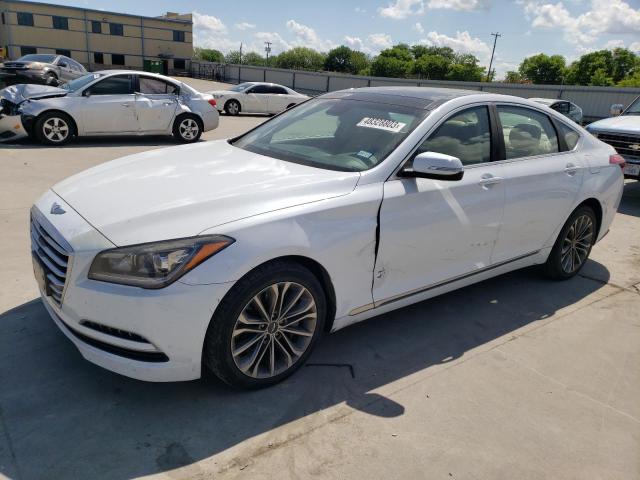 HYUNDAI GENESIS 3. 2015 with VIN KMHGN4JEXFU017077 - Photo from auction