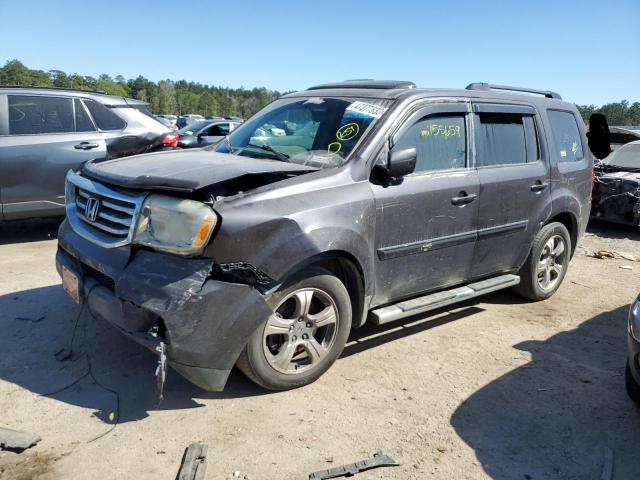 HONDA PILOT EXL 2013 with VIN 5FNYF3H52DB014637 - Photo from auction