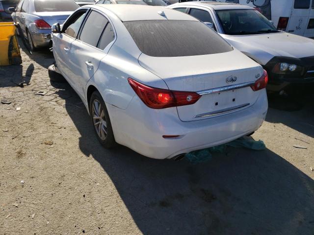 Photo 2 from auction – 2014 INFINITI Q50 BASE with VIN JN1BV7APXEM675243