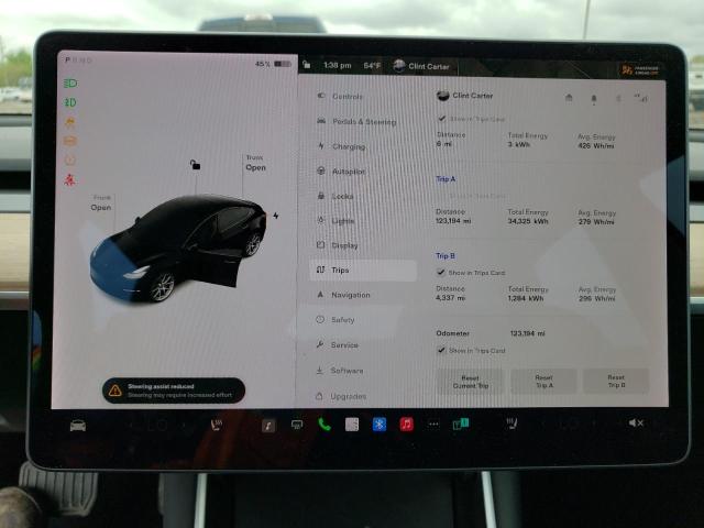 Photo 9 from auction – 2019 TESLA MODEL 3 with VIN 5YJ3E1EB7KF432300