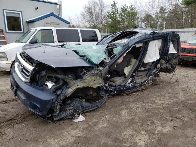 HONDA PILOT EXL 2012 with VIN 5FNYF3H52CB003202 - Photo from auction