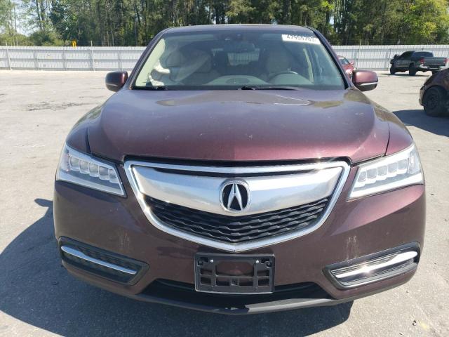 Photo 5 from auction – 2015 ACURA MDX TECHNO with VIN 5FRYD4H47FB021264
