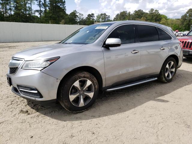 ACURA MDX 2016 with VIN 5FRYD3H26GB016891 - Photo from auction