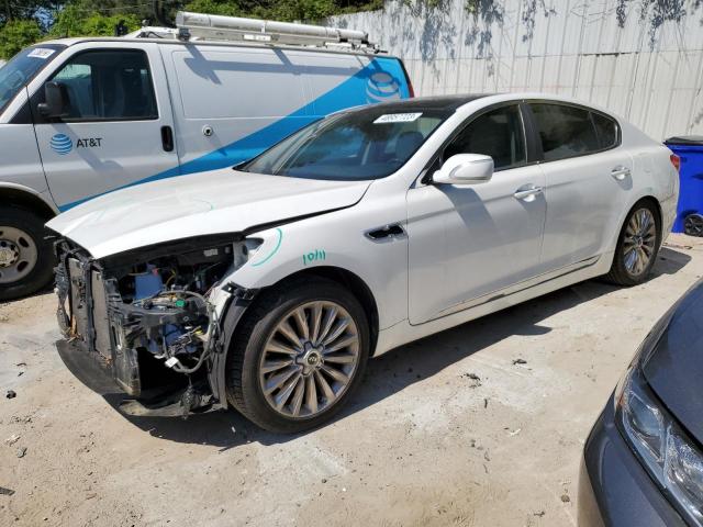 KIA K900 2015 with VIN KNALW4D40F6021112 - Photo from auction
