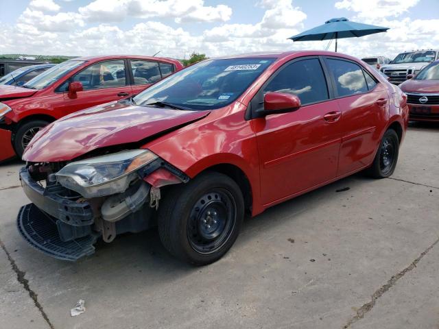 TOYOTA COROLLA L 2016 with VIN 5YFBURHE5GP381197 - Photo from auction