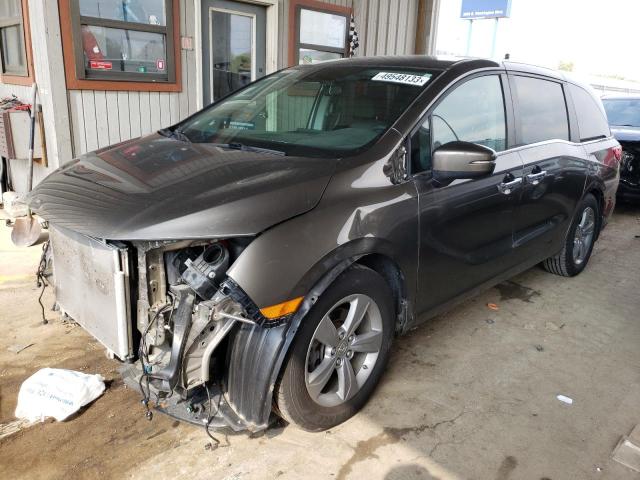 HONDA ODYSSEY EX 2018 with VIN 5FNRL6H59JB014872 - Photo from auction