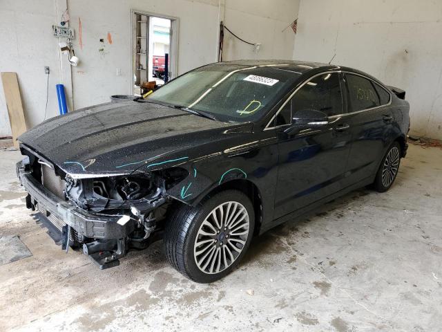 FORD FUSION TIT 2018 with VIN 3FA6P0D98JR163243 - Photo from auction
