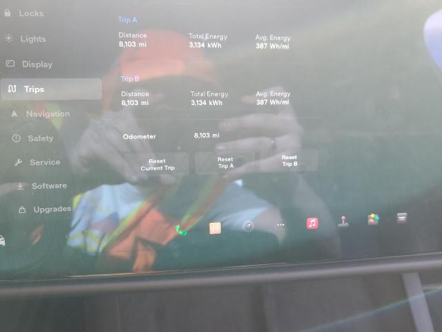 Photo 9 from auction – 2022 TESLA MODEL X with VIN 7SAXCDE5XNF363774